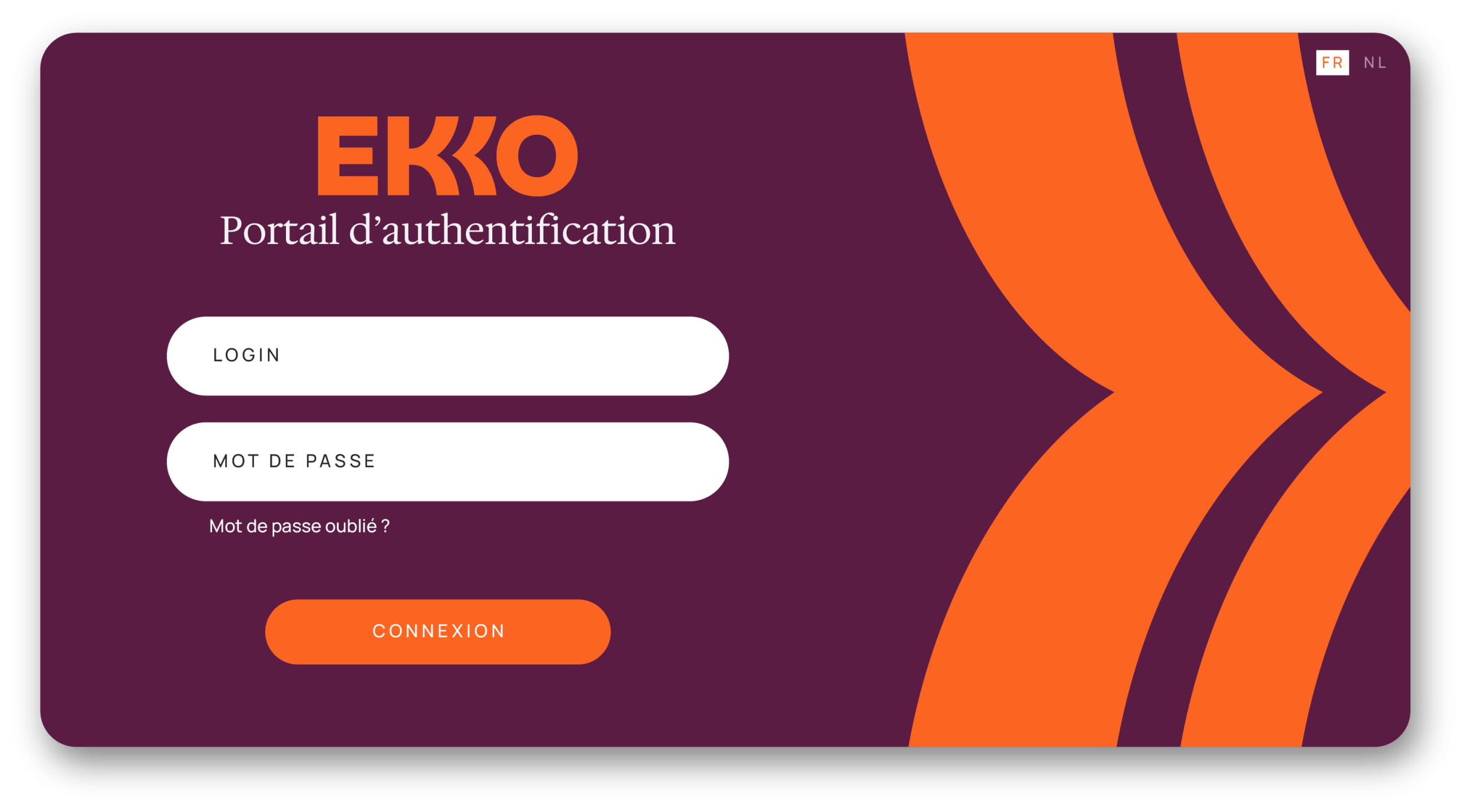 Portail d’authentification EKKO